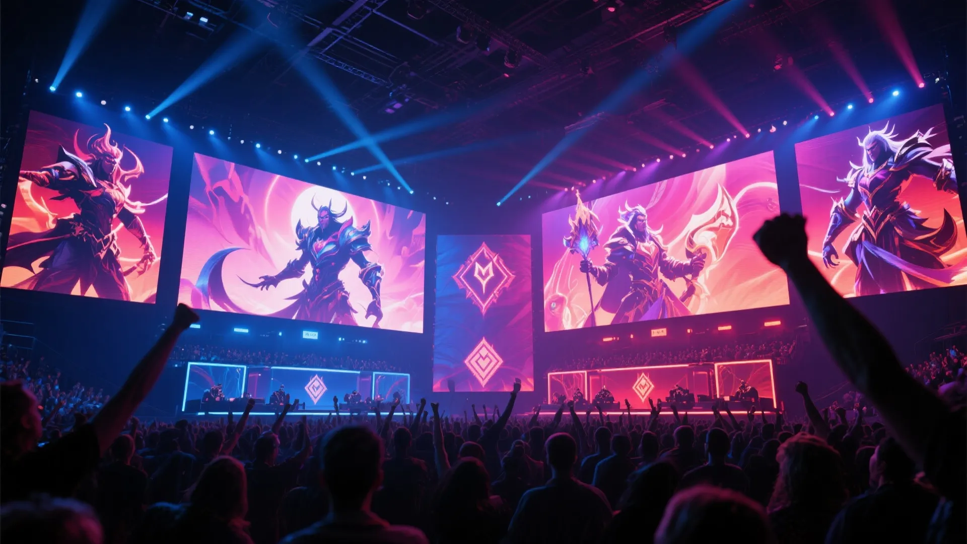 S14全球总决赛现场