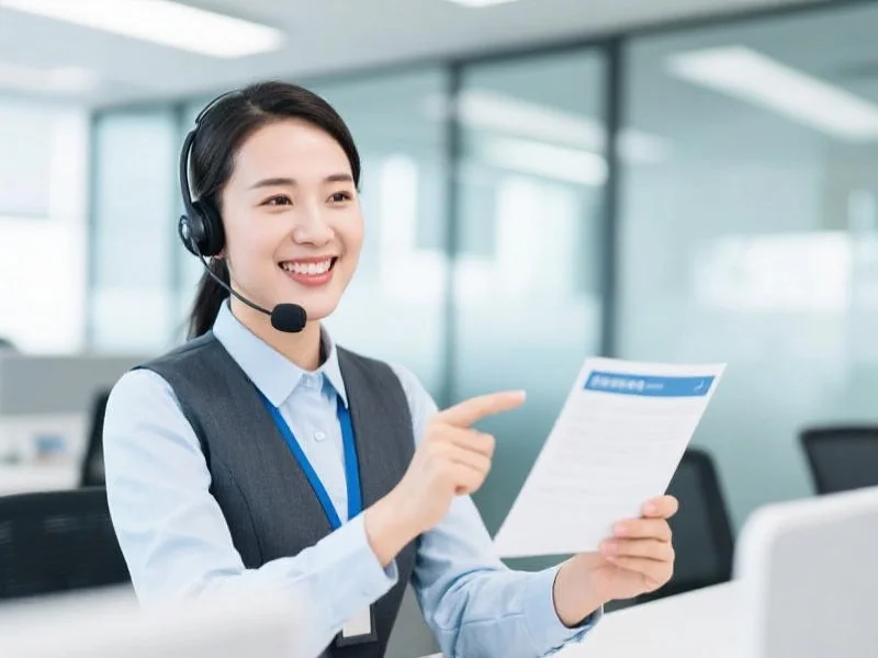 客服解答注册疑问